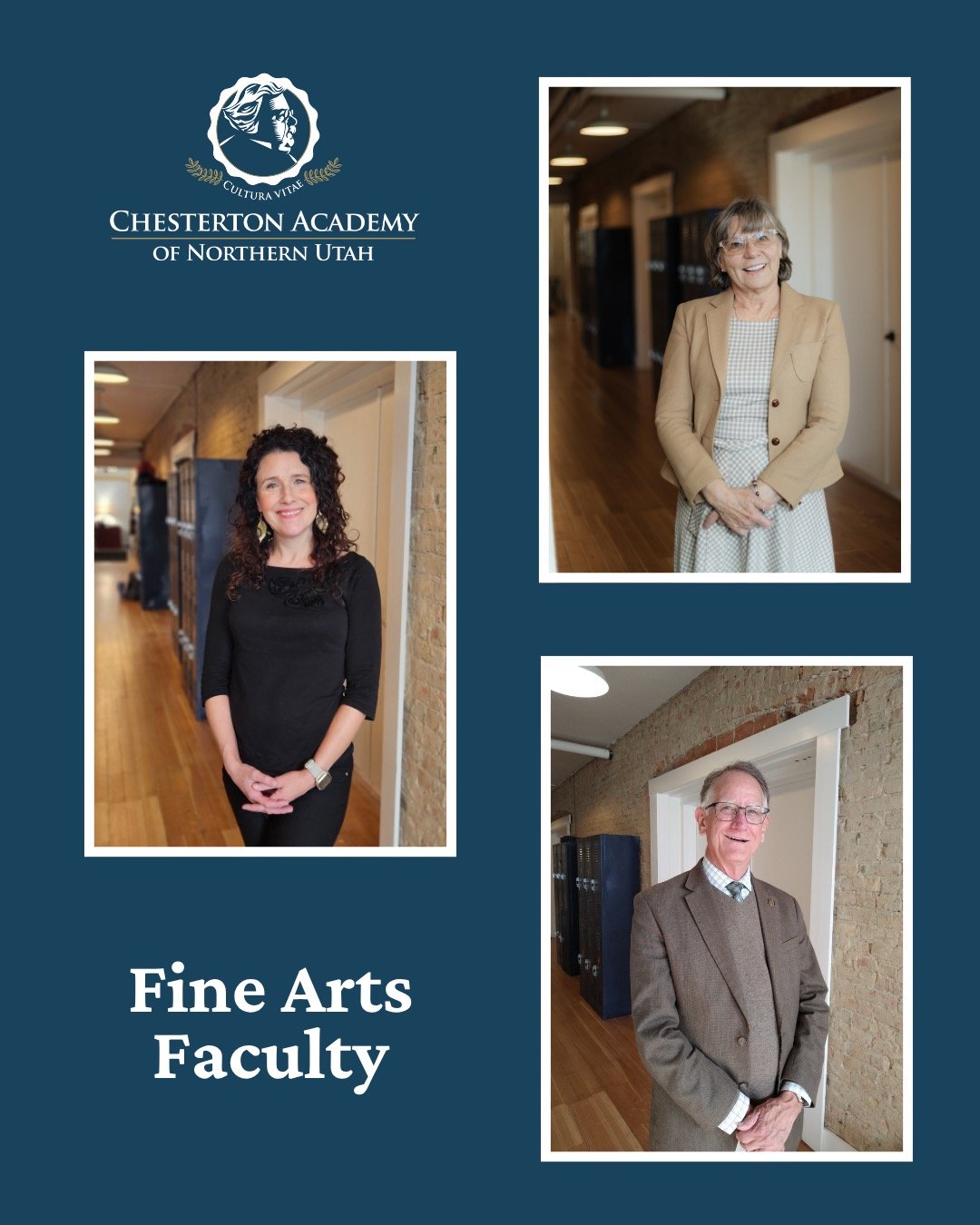 We are incredibly grateful for our part-time faculty, who are integral to ensuring we are able to provide our students with a top tier fine arts program. All Chesterton Academy students receive four year of instruction in the visual arts, music and c