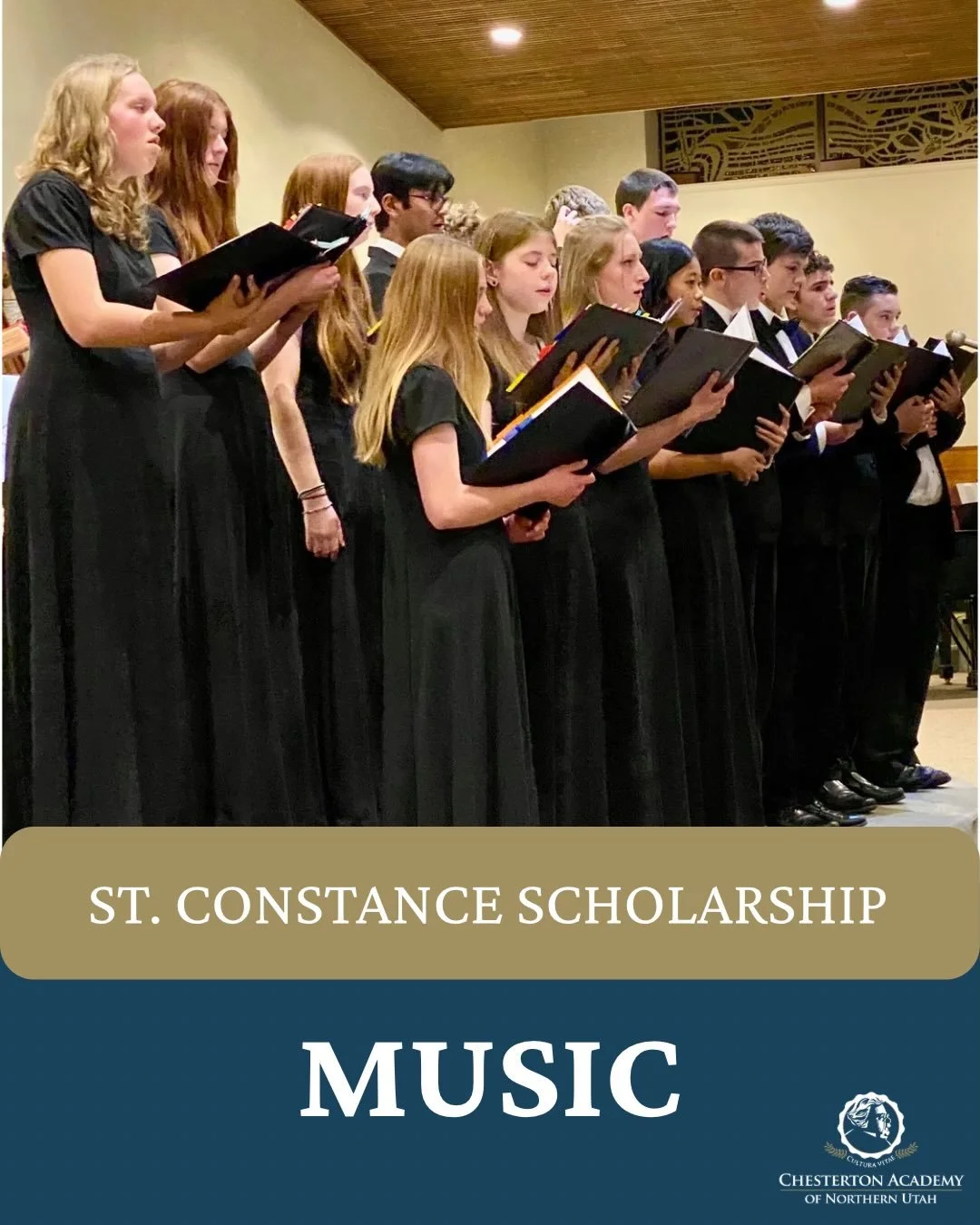 Chesterton Academy of Northern Utah Scholarship Opportunities
In addition to needs-based financial aid, Chesterton Academy of Northern Utah offers four scholarships of $500 each for incoming freshmen (current eighth-grade students).

To apply, a pros