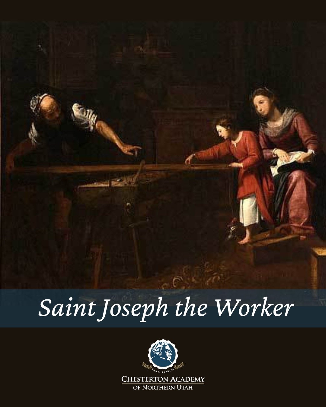 May 1&mdash;Memorial of Saint Joseph the Worker

O Glorious Saint Joseph, model of all those who are devoted to labor, obtain for me the grace to work in a spirit of penance for the expiation&nbsp;of my many sins; to work conscientiously, putting the