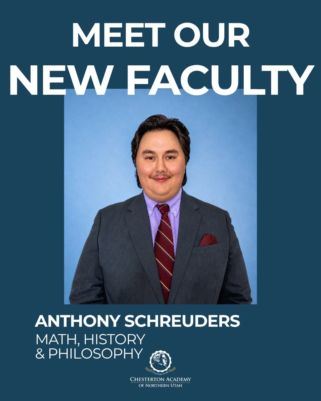 Welcome to CANU, Mr. Schreuders! Mr. Schreuders grew up in San Jose, California, where a Socratic approach to the humanities first sparked his love of philosophy as a teenager. He earned a bachelor&rsquo;s in Business Administration from the Universi