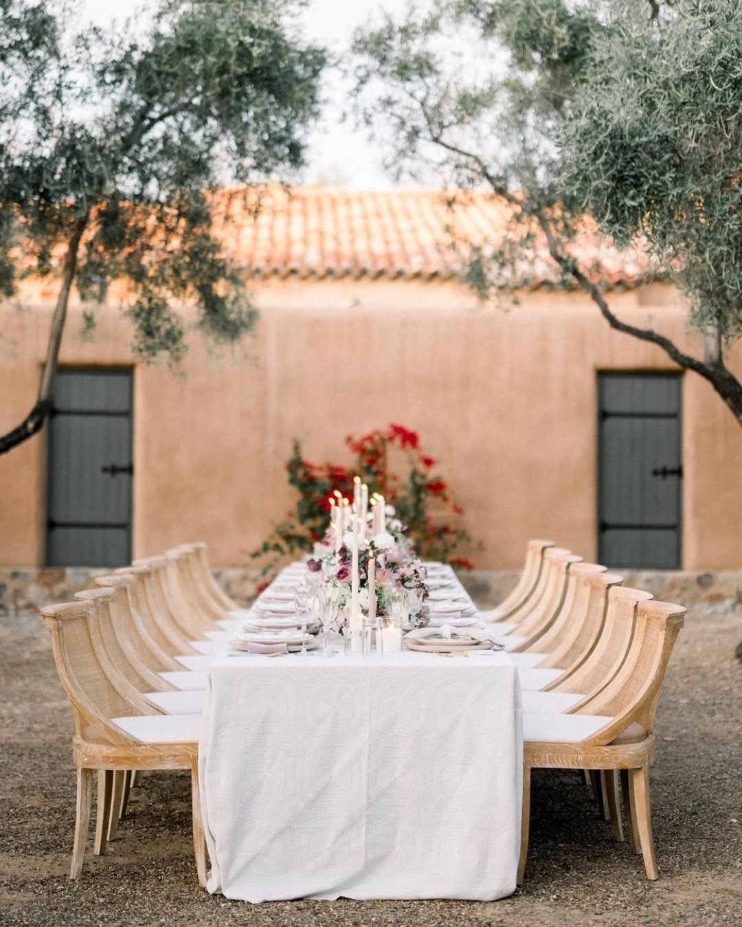 A dreamy reception💭 featuring our Mae Dining Chairs 
&bull;
Venue: @silverleafclub
Photo: @brittanynemecphotography @maggiesmithphotog @ashleyraephotography
Linen: @bbjlatavola
Florist: @flora_byhaleigh
Video: @lovestoryfilms
Rentals: @primdesigncom