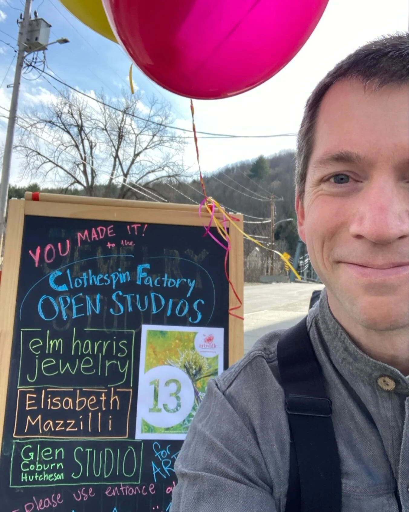 Open now for @montpelierartwalk! Come by anytime till 8. I&rsquo;m still tacking stuff up on the walls so feel free to hit another venue first 😬like @gallerythefront