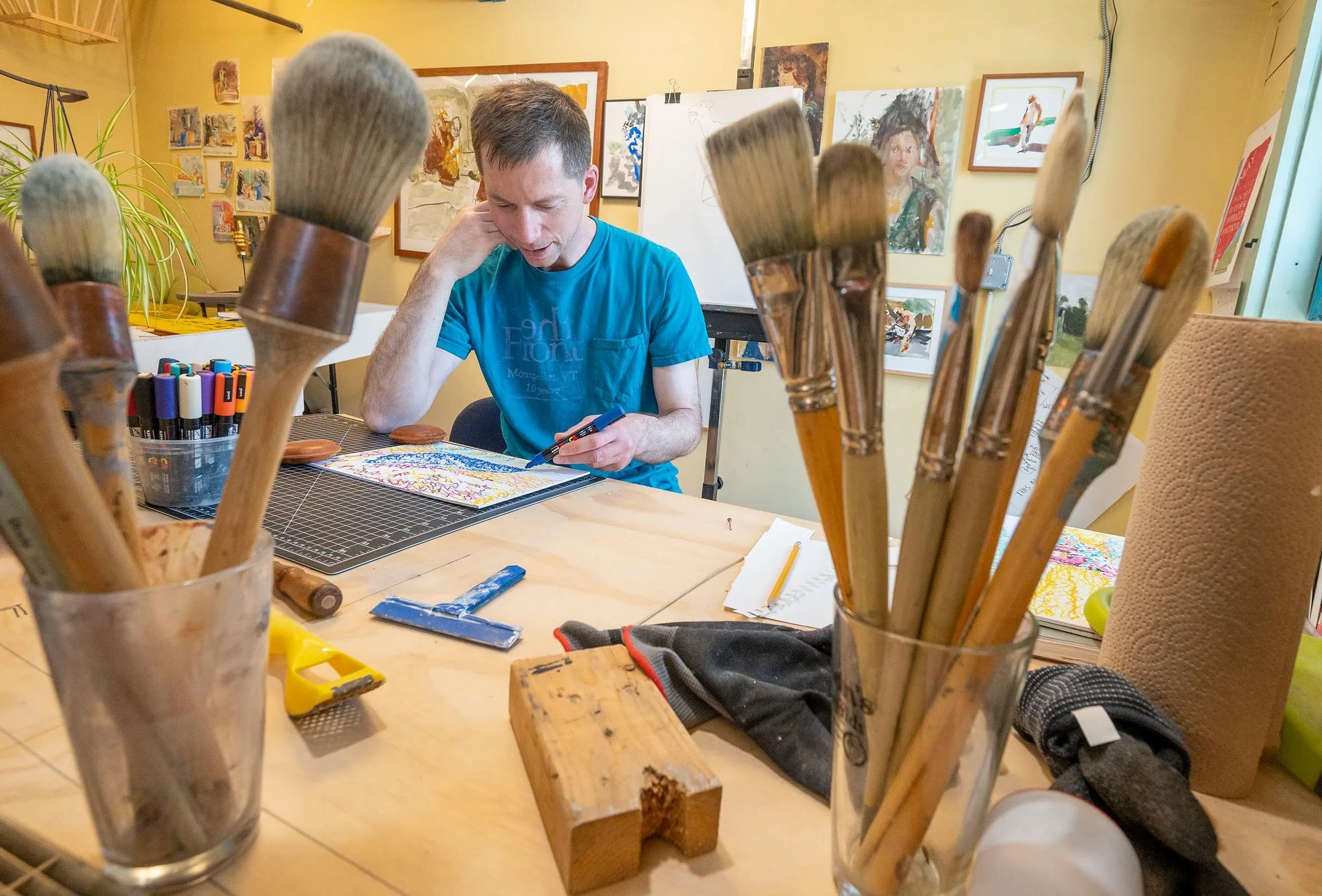 Come visit for @vermontcraftscouncil &lsquo;s Open Studio Weekend, May 23-24 10:00-5:00 both days!
Photo credit @jebphoto &hellip;I am astonished at how much stuff he packed into this while leaving out the chaotic mess. Secret knowledge: I&rsquo;m no