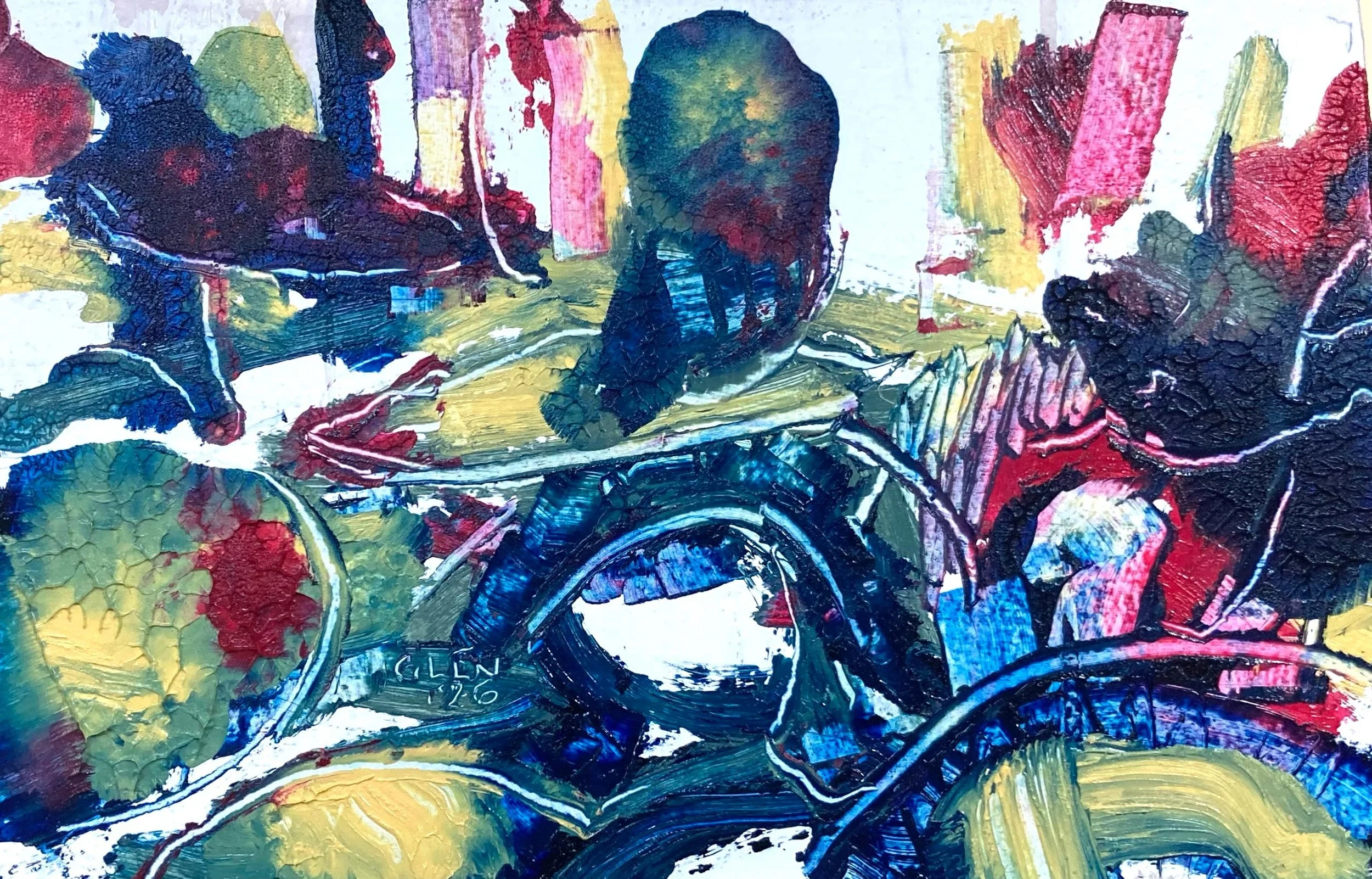 Play (detail), on view at my studio this weekend along with a lot of other things. Come visit!