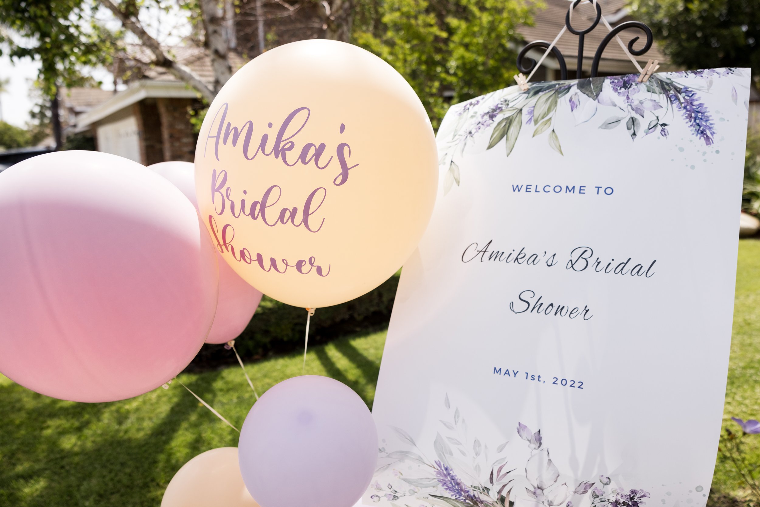 Bridal Shower Balloon Decor Orange County CA