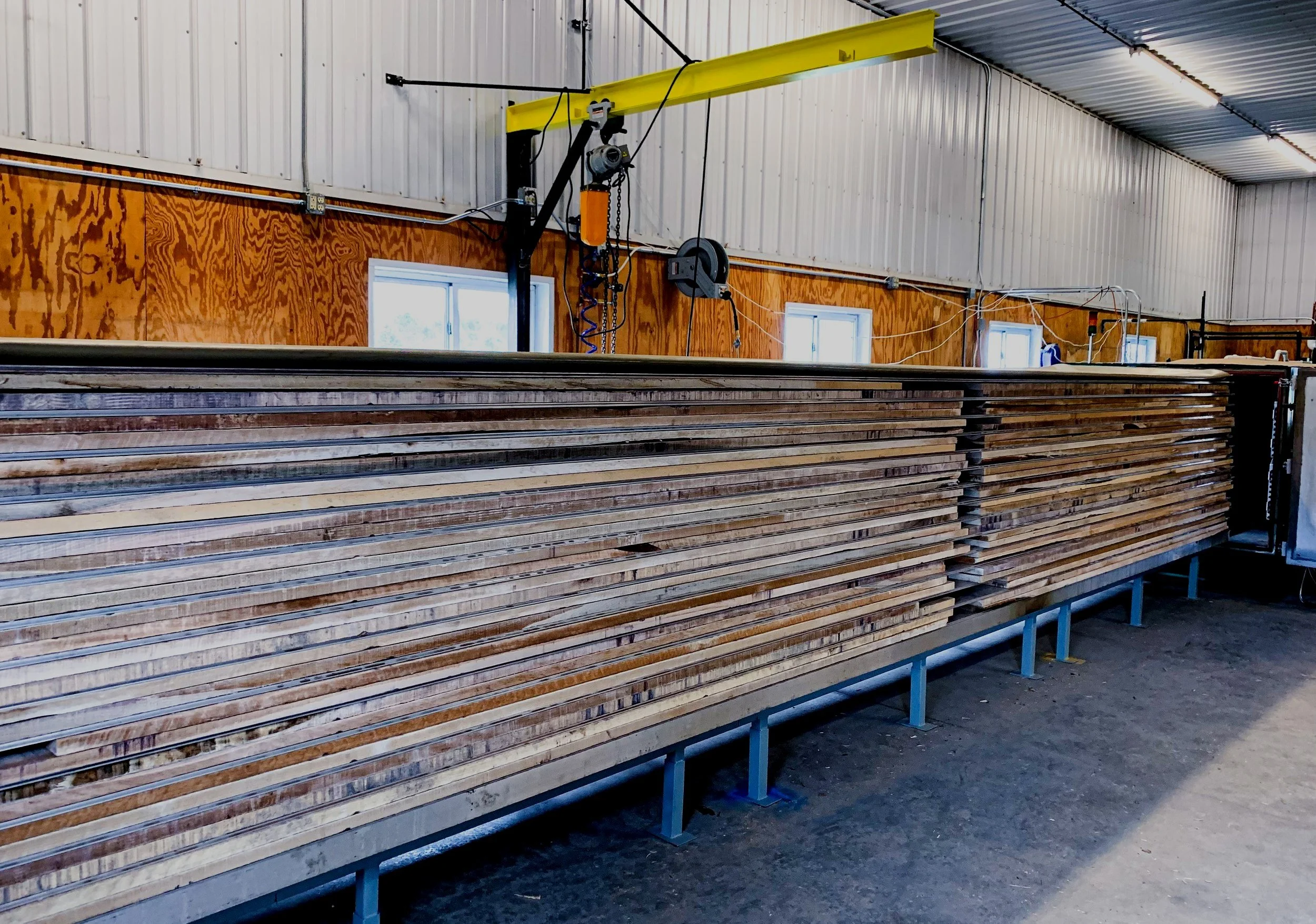 Kloes Specialty Hardwoods | Figured Woods | Kiln Drying