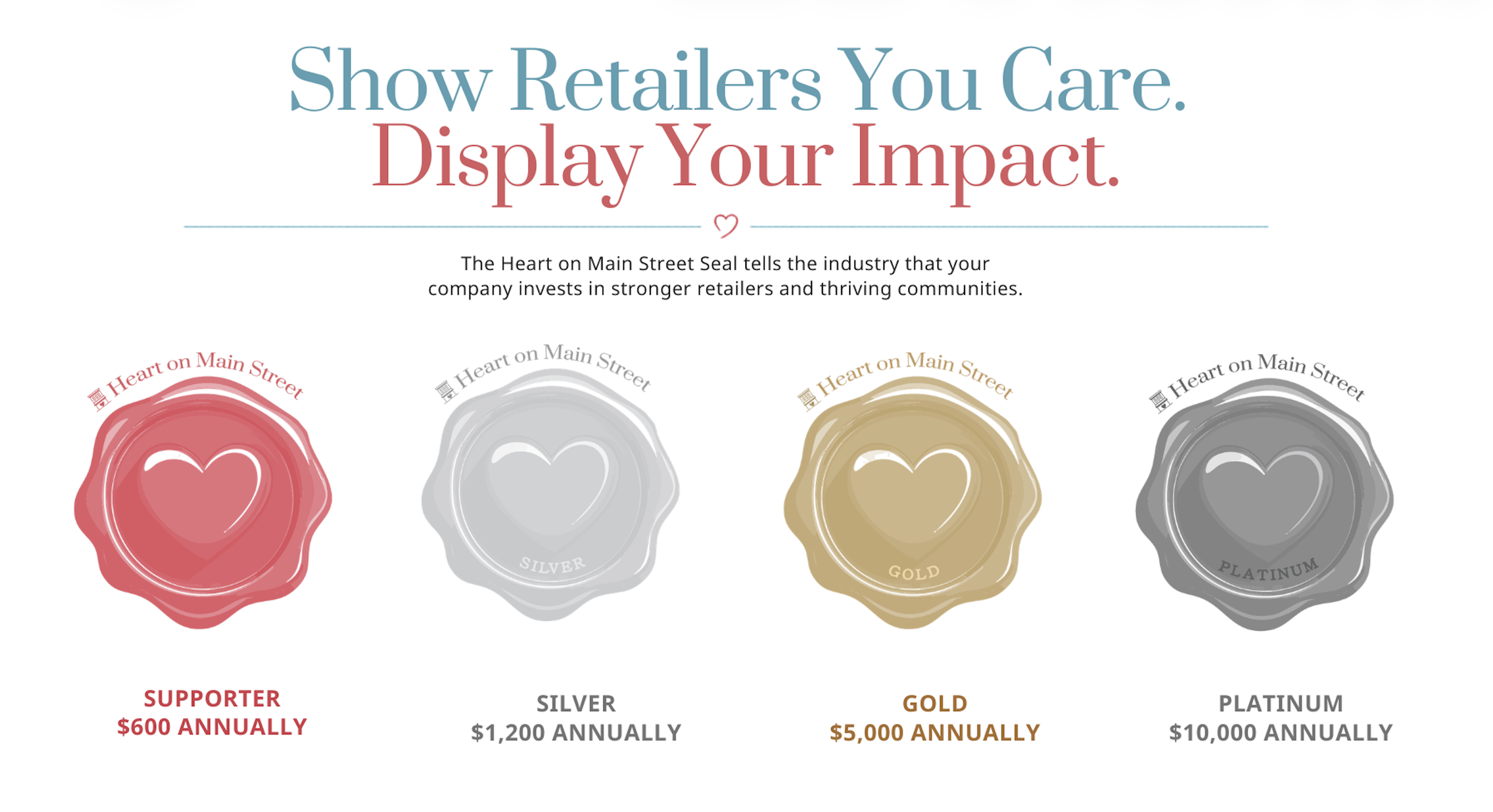 Introducing the Heart on Main Street Seal Program