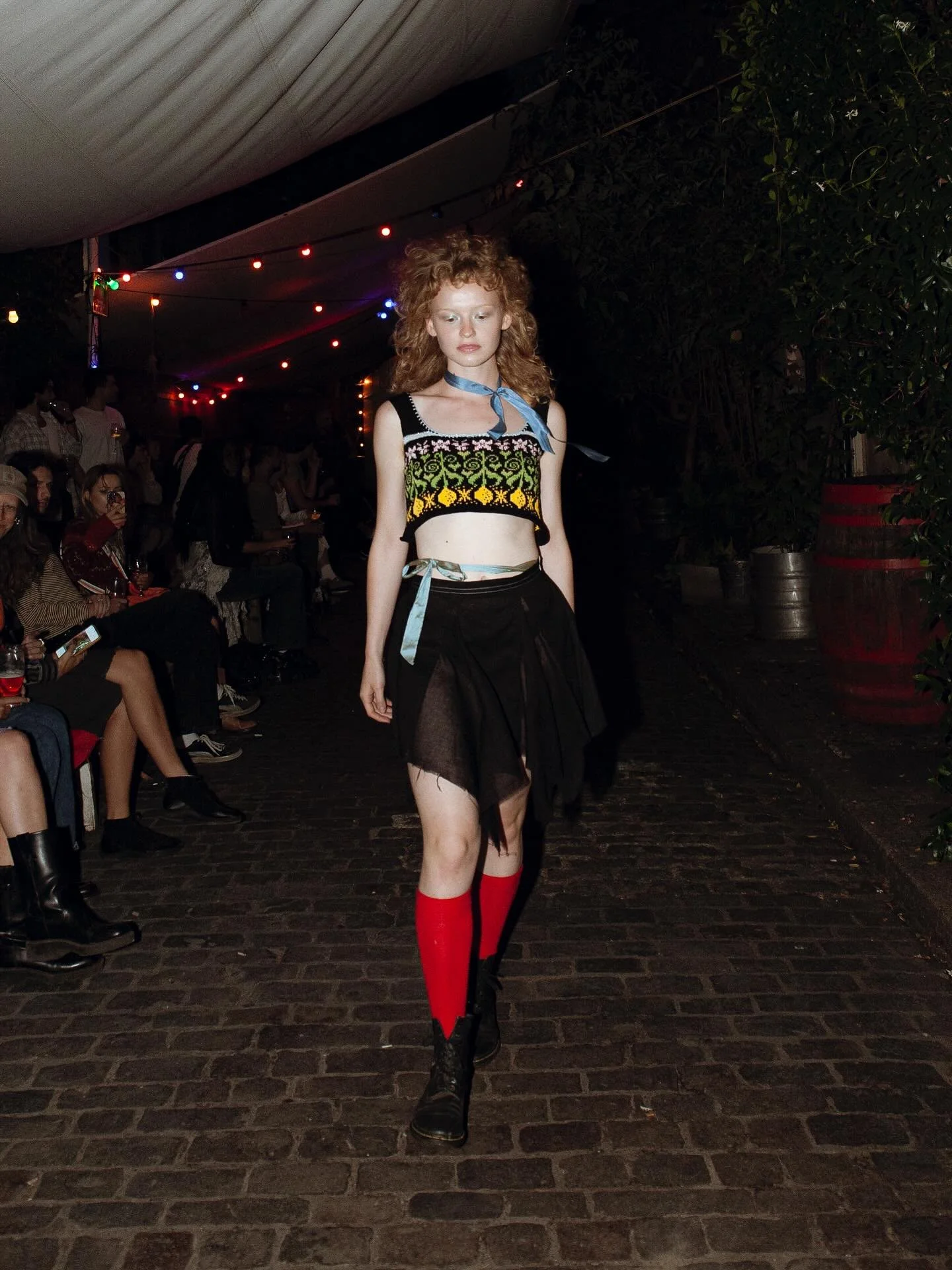 So many beautiful words. Wow @soyoungmagazine and @talitha.messham thank you.

&ldquo;models gavotte down a cobblestone runway in garments dotted with lemons and daisies&mdash;motifs of protection and perseverance.&rdquo;

&ldquo;Featuring a curation