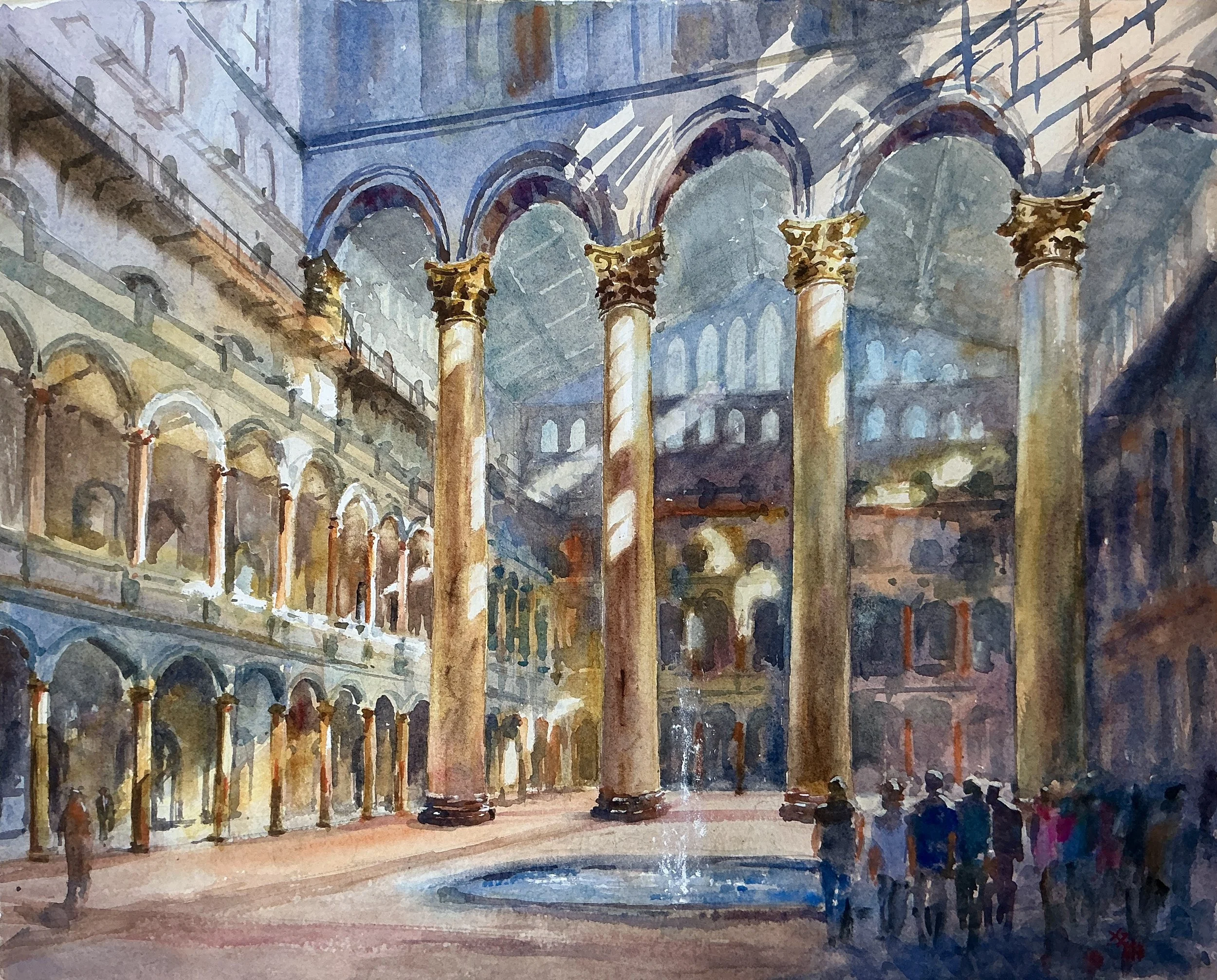 Building Museum 14”x18” 