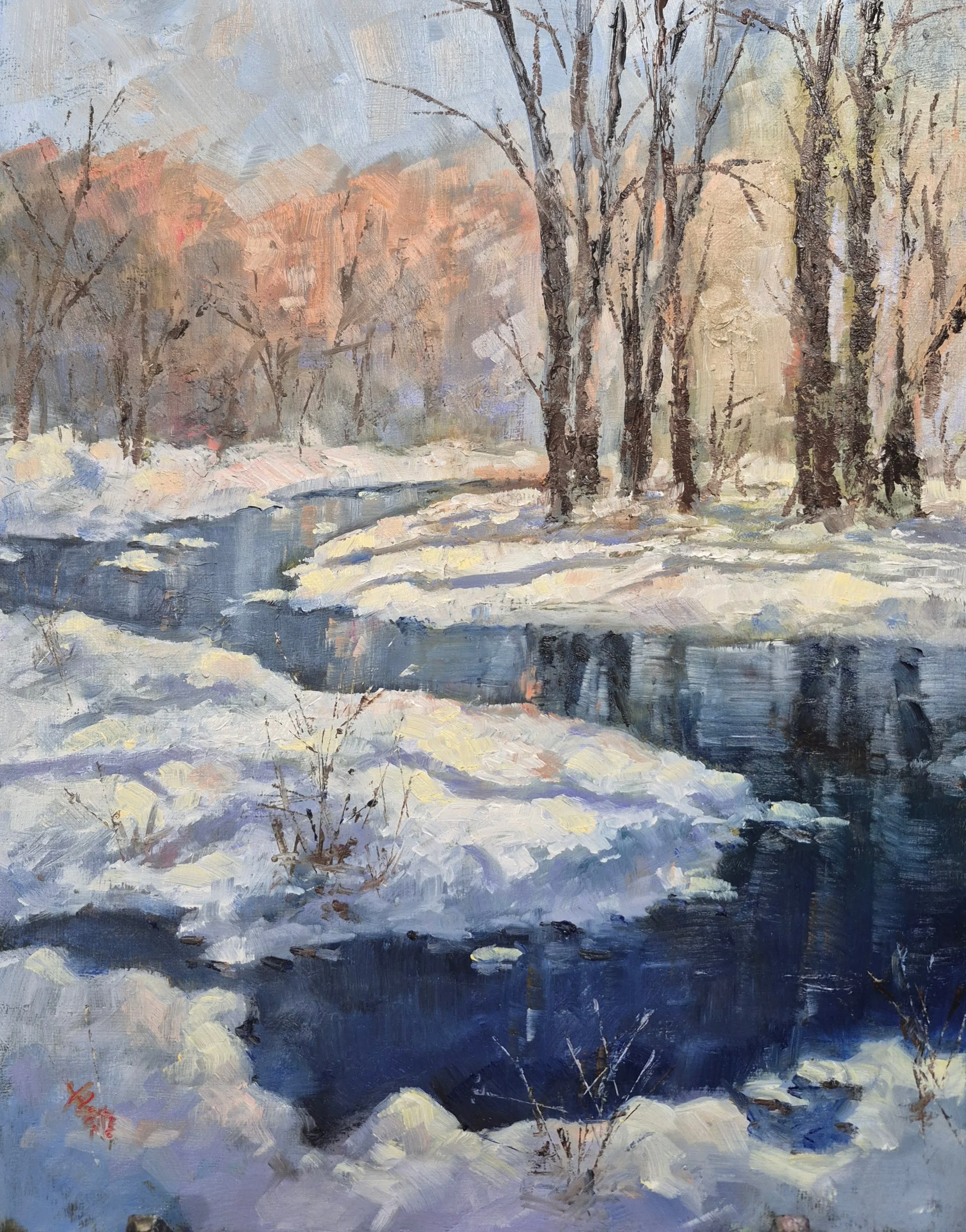 Tranquil 14x11 Oil $900