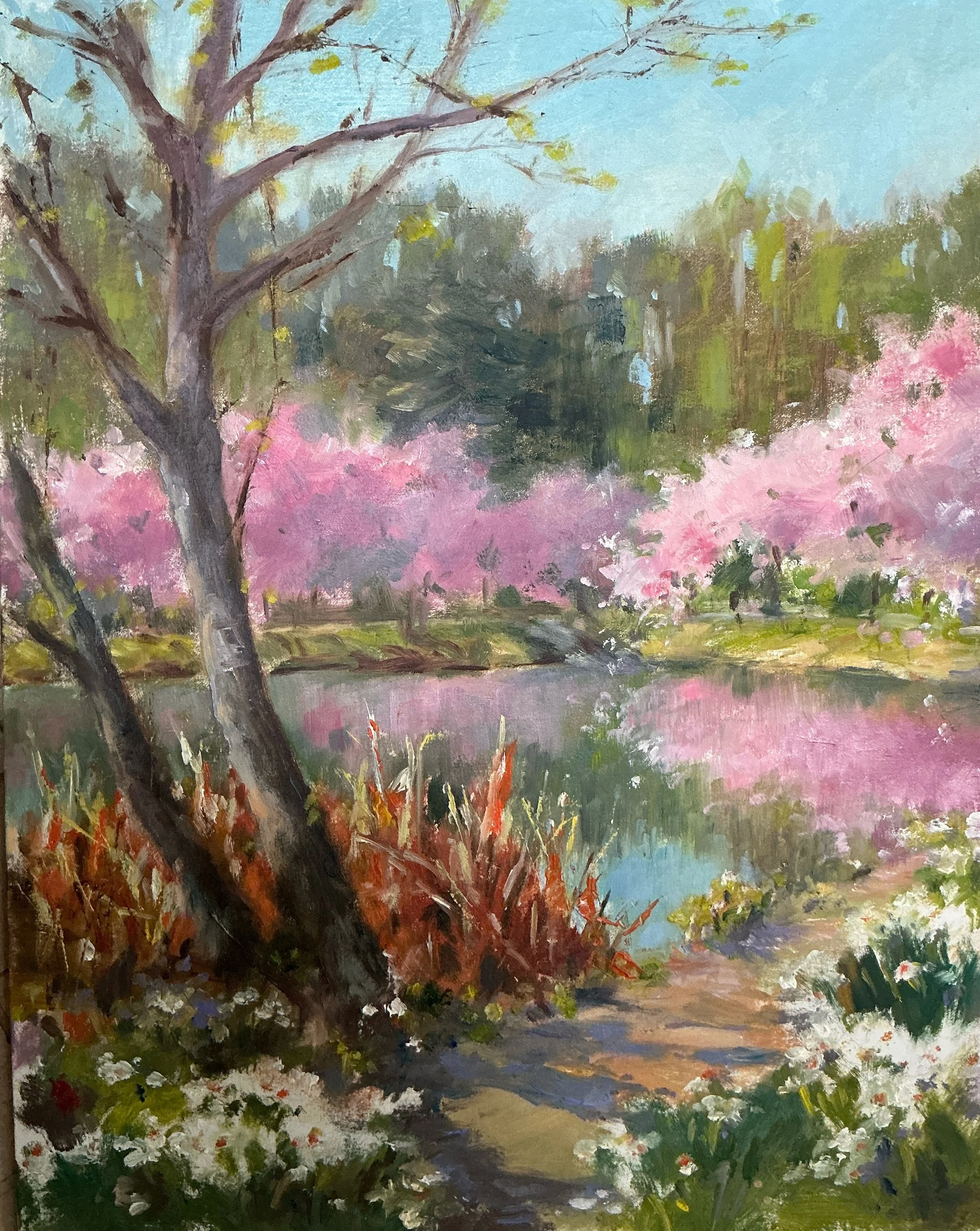 Spring Lake 14”x11” Oil