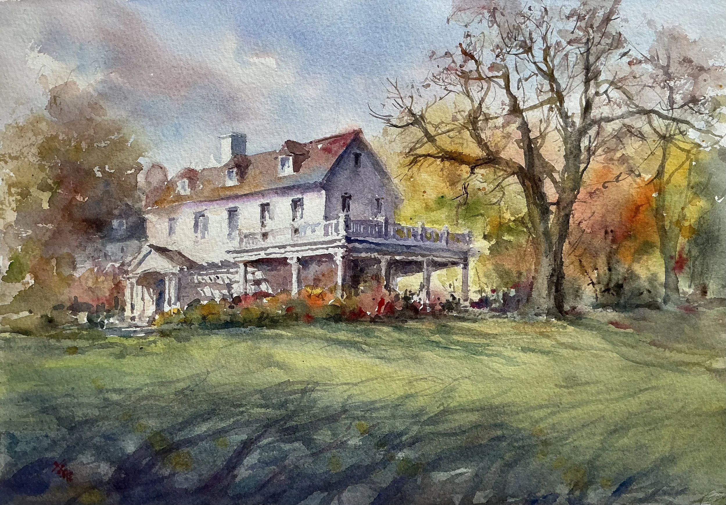 River Farm Mansion 11x17