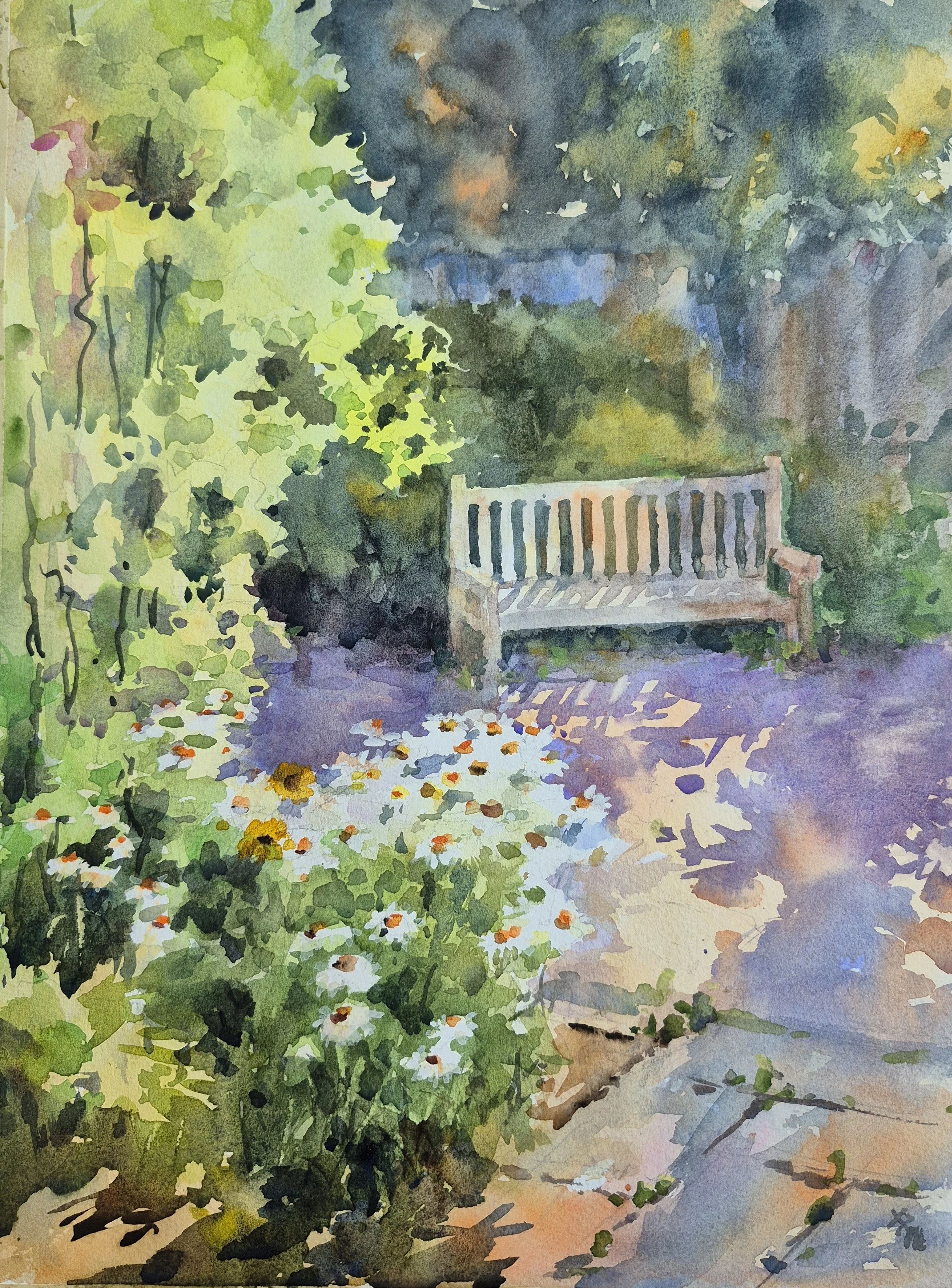 Garden Corner I. 14x11