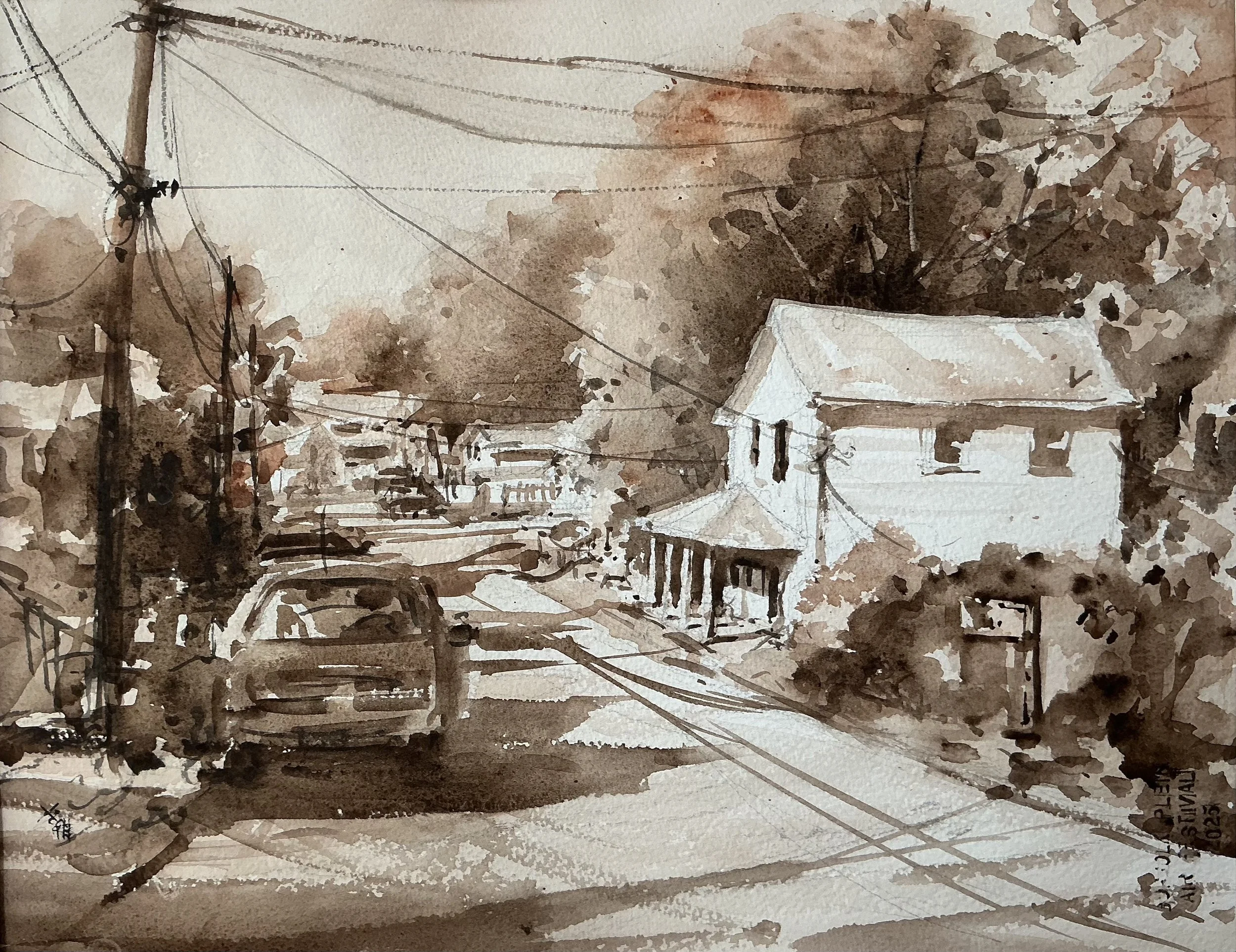 Quiet Street 11x14