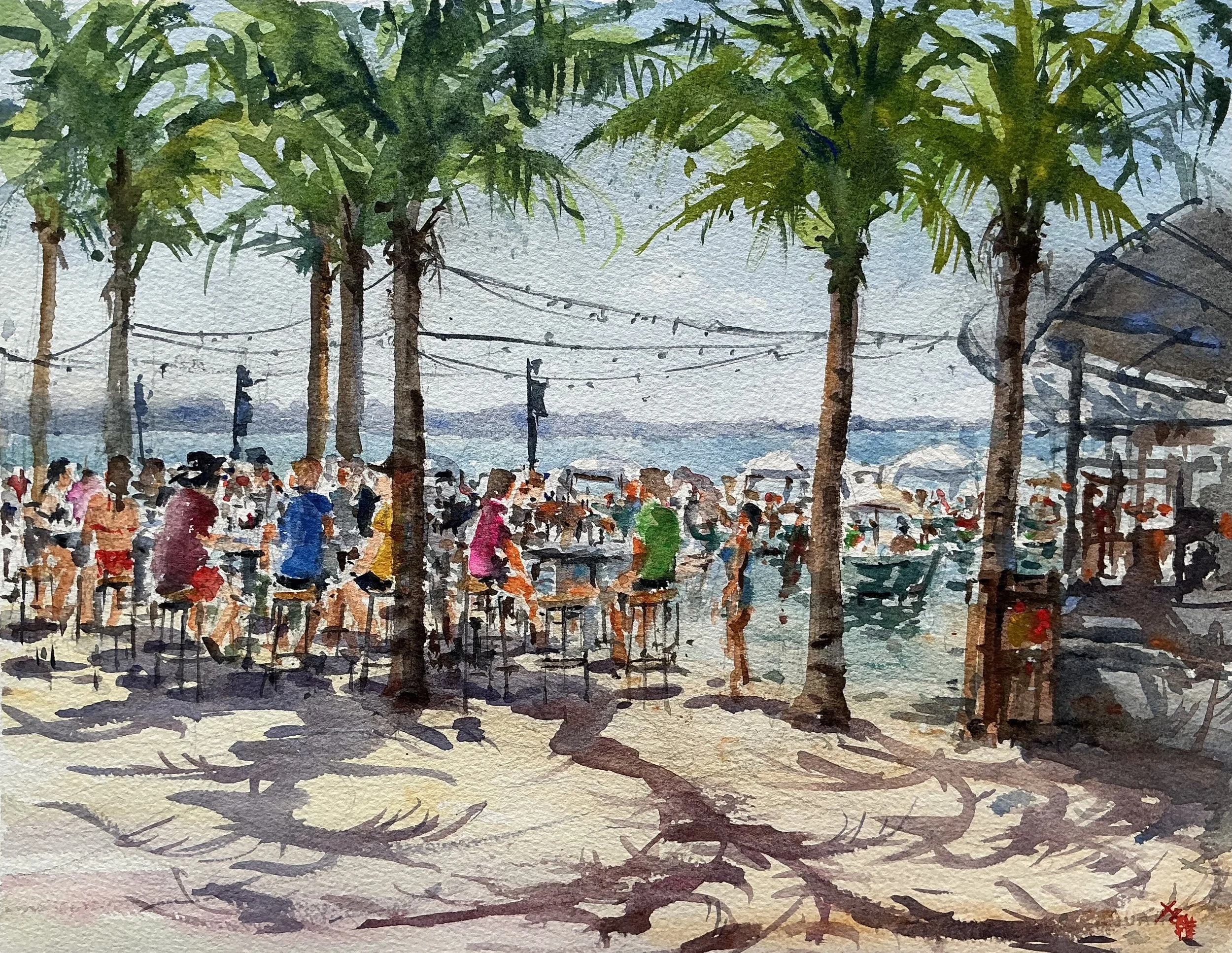 Beachside Social 11x14