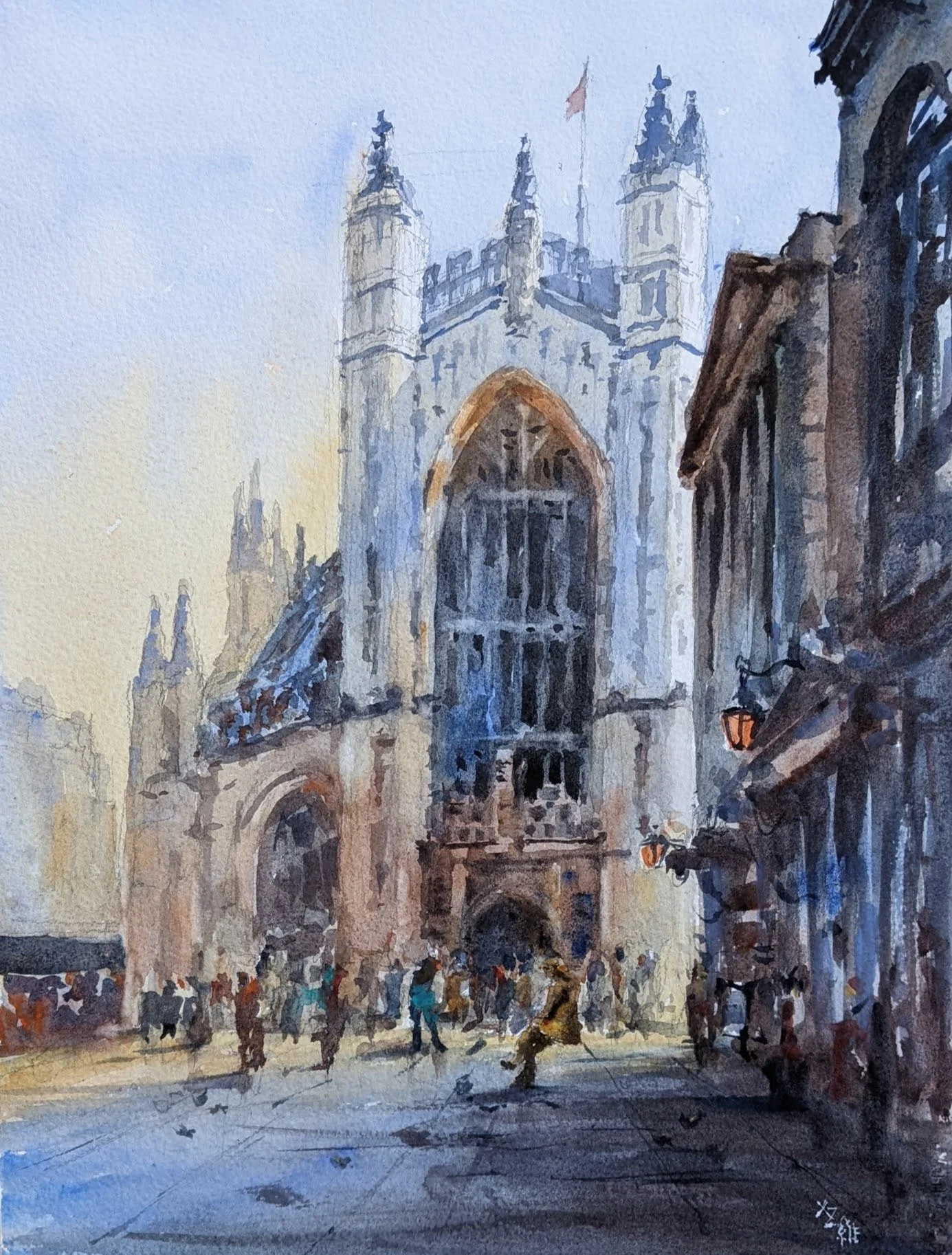 Bath Abbey 14x11