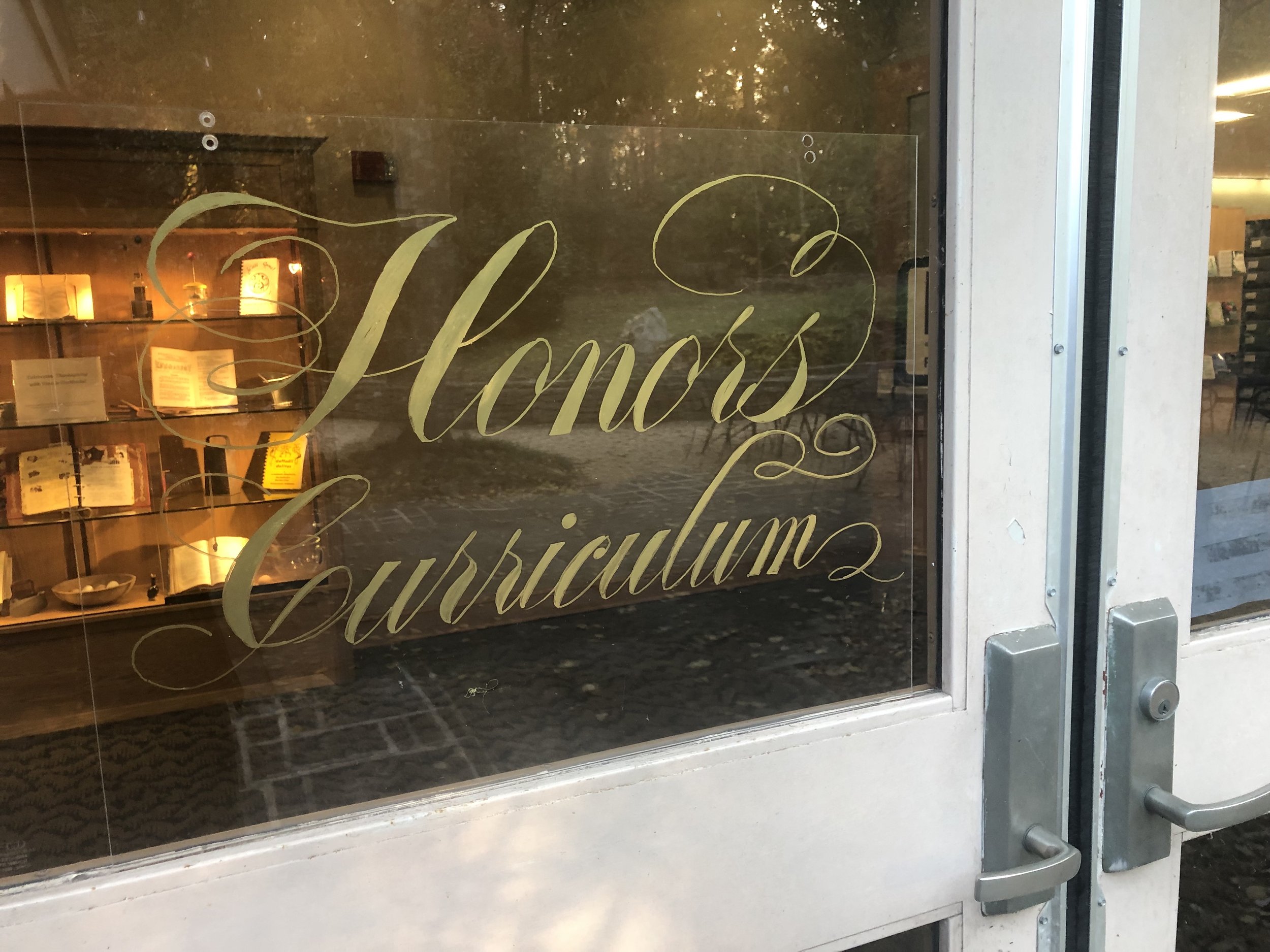 Window Calligraphy