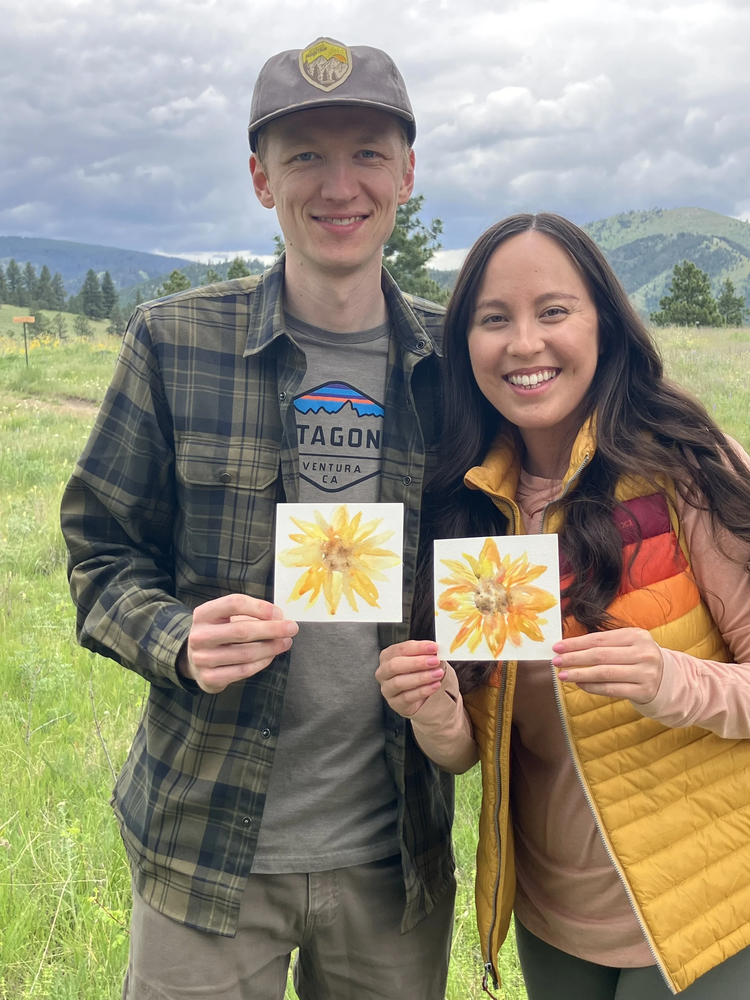 Watercolor Paint Wildflowers En Plein Air Tour