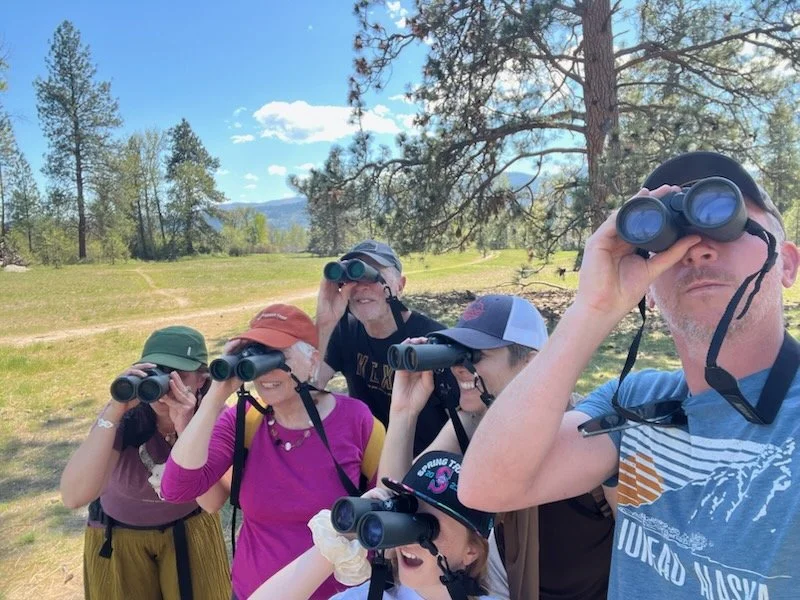 Birding in Missoula tour with 3 generations of family