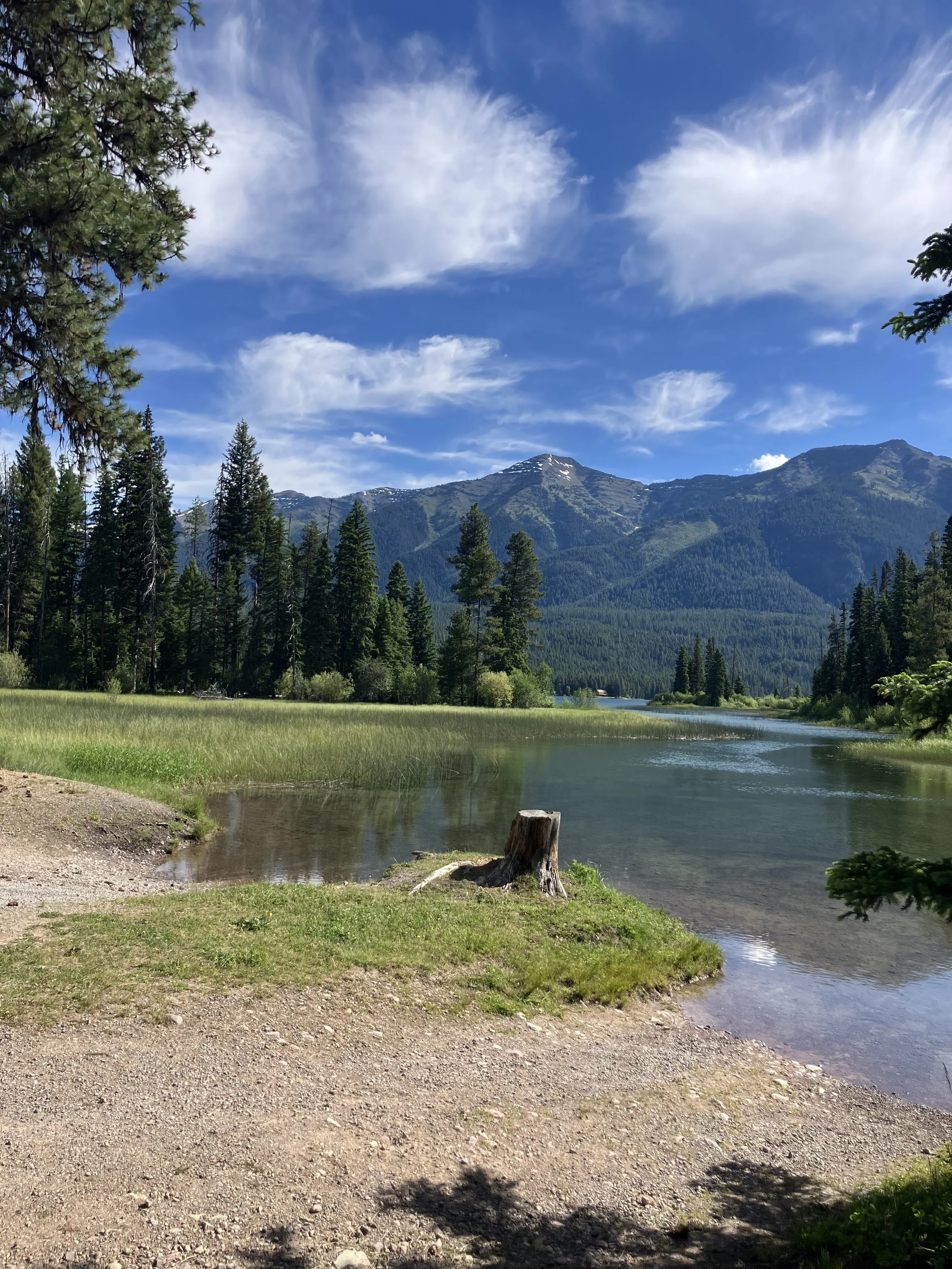 Holland Lake, northeast of Missoula