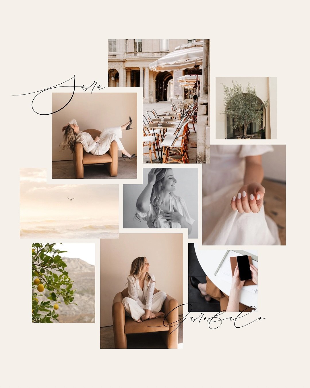 A update of what&rsquo;s been going on in the design studio. This is the latest brand mood board for California based life coach and spiritual healer. 

Style direction is to bring together a visual aesthetic that is professional, approachability, in