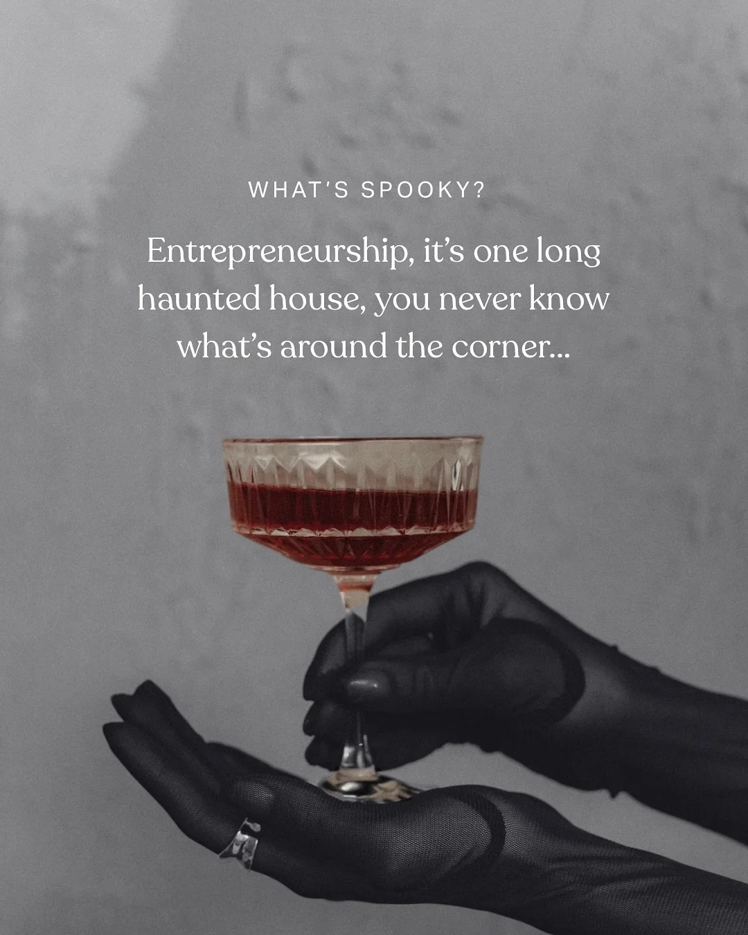 It&rsquo;s spooky season, but honestly? Running a business comes with enough horror stories already. 👻
 From clients who vanish mid-project to sales that disappear overnight, it&rsquo;s not for the faint of heart.
Tell me your scariest business mome