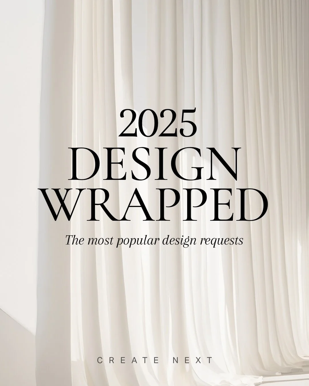 2025 has been interesting to watch from behind the scenes.

Not in a trend-chasing way, but in how much clarity clients came in with this year. Fewer &ldquo;what&rsquo;s popular?&rdquo; conversations, more &ldquo;this is how I want my brand to feel.&