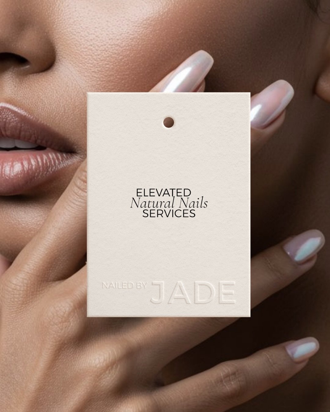 So happy to finally share the new brand launch for Nailed by Jade 🤍

This project was all about translating the care, precision, and calm Jade brings to her services into a visual identity that feels just as thoughtful. Clean, minimal, and quietly c