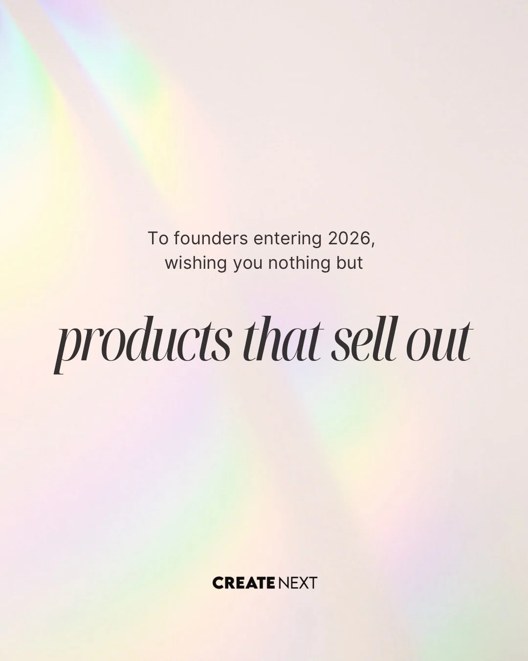 Your best year yet! All the best to the entrepreneurs braving 2026! 
.
.
.
.
.

#smallbusinesslove #smallbusinessowner #womeninspiringwomen #risingtidesociety #womeninbiz #shopify #shopifybusiness #womensupportwomen