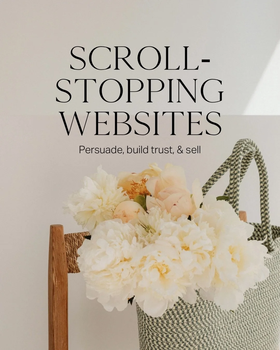 A beautiful website does more than look good.

The single most important thing it does is build trust. Trust that a visitor is in the right place. Trust that this brand is worth their time. Trust that spending more time here is not a risk.
That trust