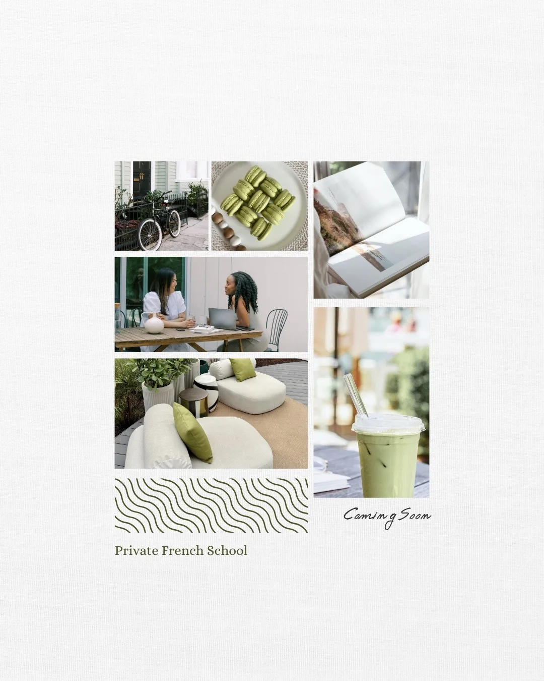 Currently in studio and honestly obsessed with this project.

A women-owned French language school is leveling up in the biggest way, and I get to help build it. Full website. Self-paced online courses. A classroom booking system. E-commerce for seam