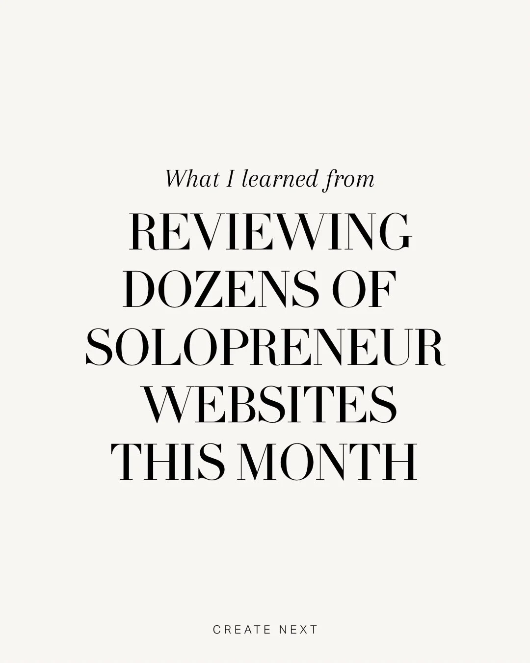 [Multiple Captions!] I&rsquo;ve been conducting complimentary website reviews lately. The biggest issue I&rsquo;ve uncovered isn&rsquo;t the design, it&rsquo;s the exhaustion. Most of the questions and challenges surfaced to me by many soloprenuers h