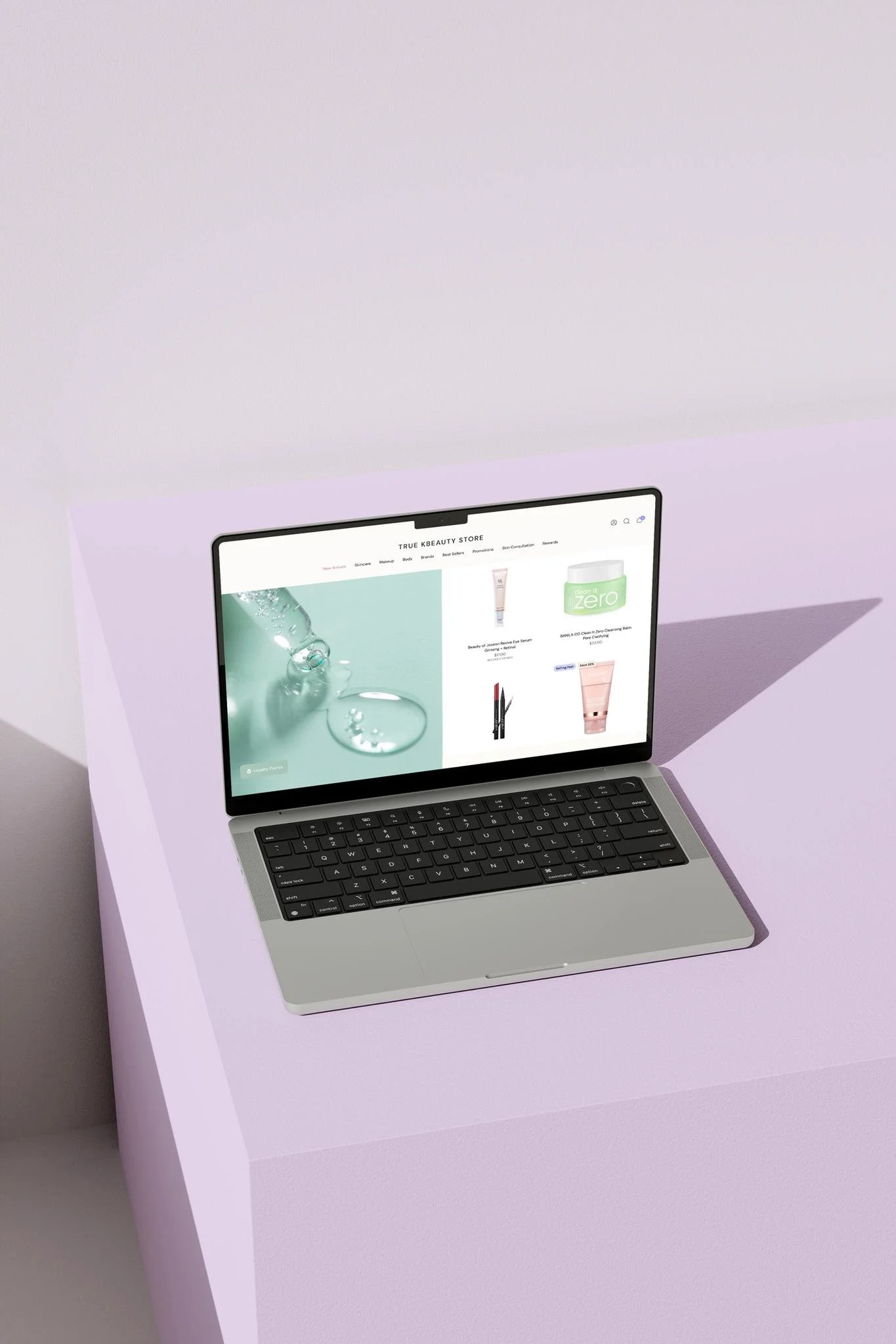 Redesign of True K-Beauty, a Korean beauty retailer