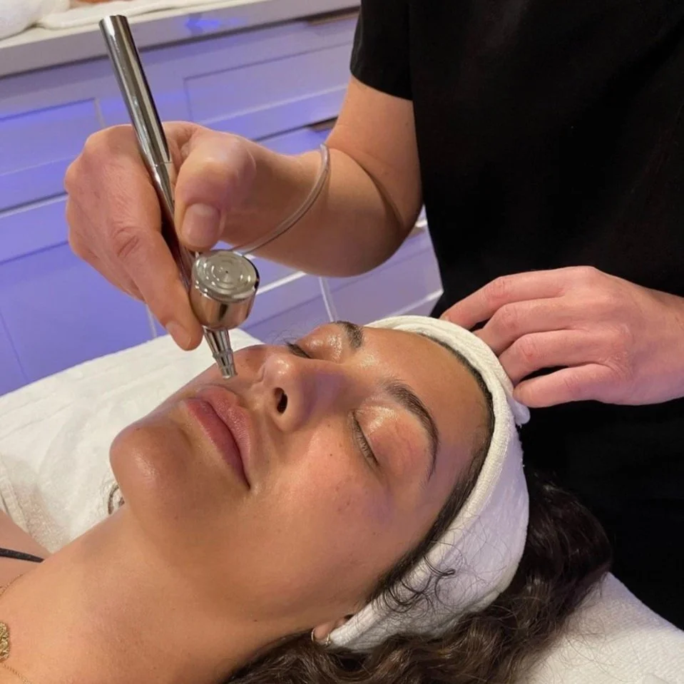 Intraceuticals Oxygen Facial deep hydration treatment application