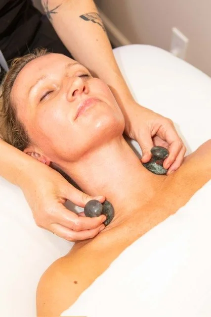 Therapeutic structural sculpting and contouring face massage