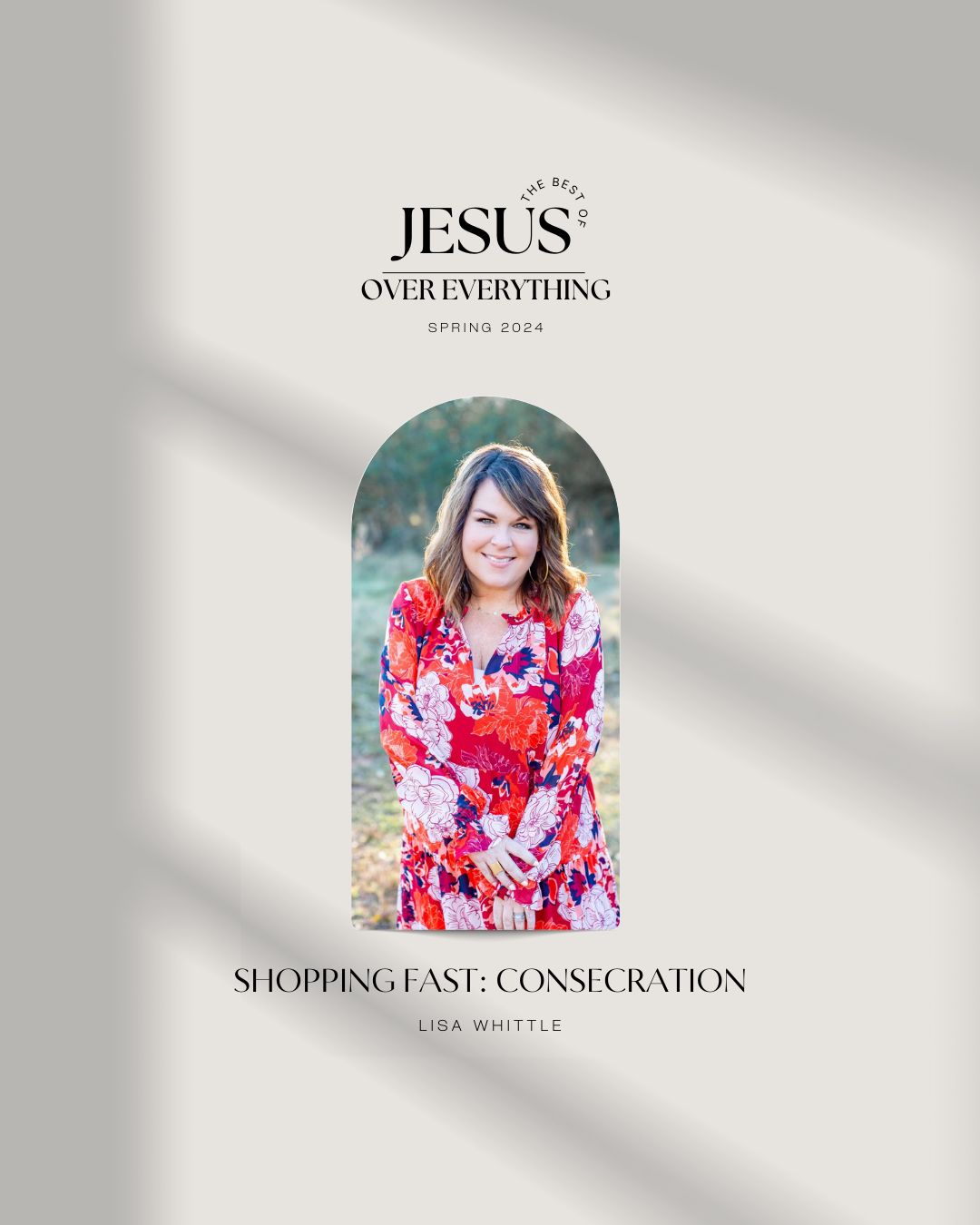 JOE Shopping Fast: Consecration
