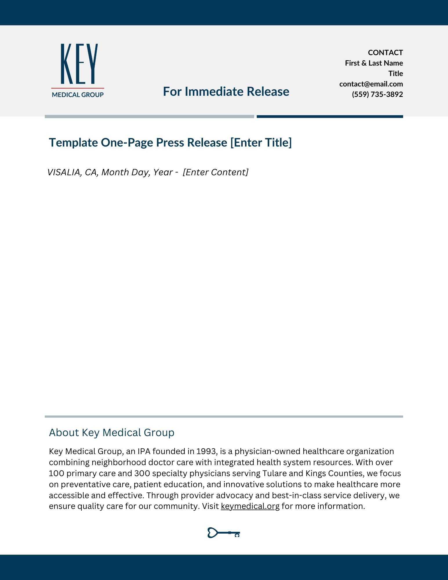 Press Release