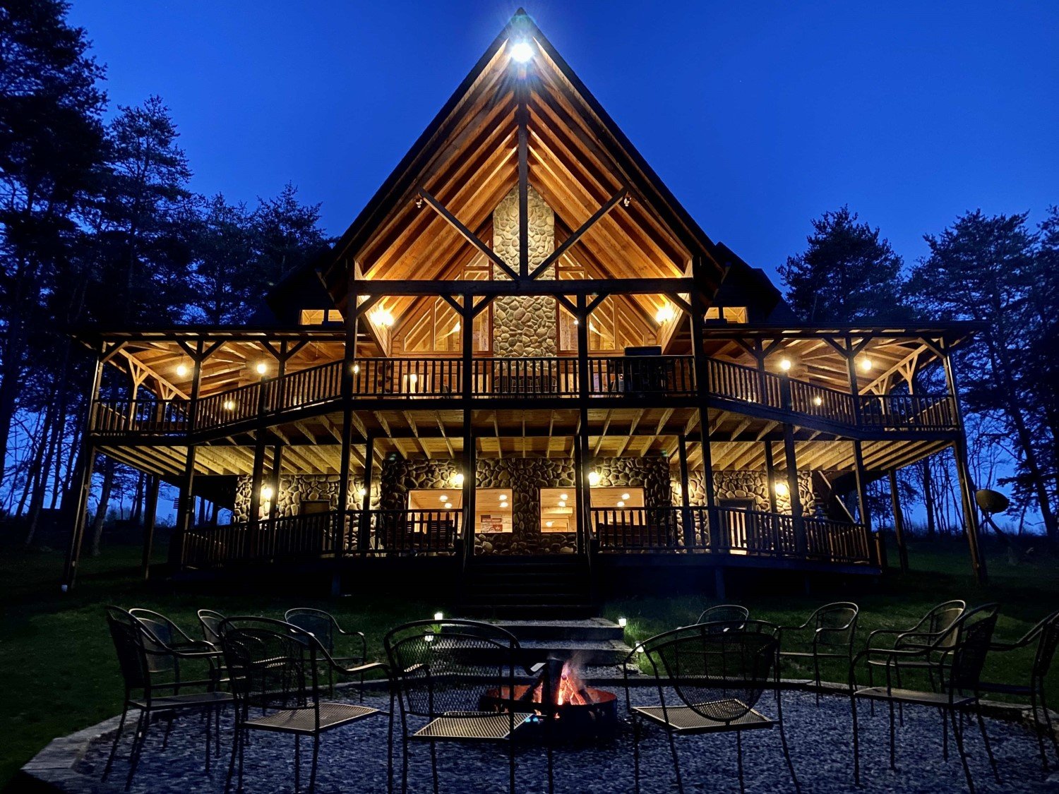 River Rock Lodge in Hocking Hills