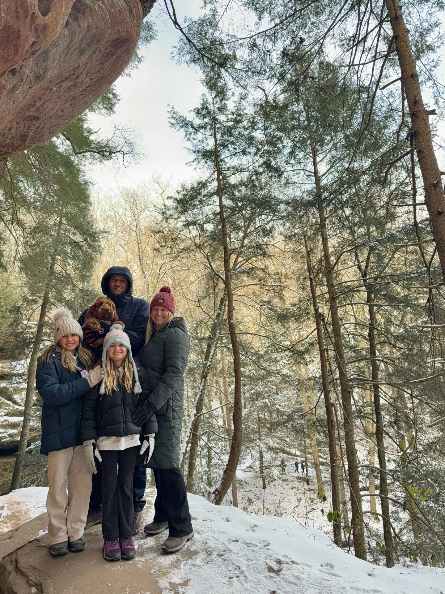 A slightly delayed Happy New Year from our family to yours! 🎉💚

We kicked off 2026 with a hike at Rock House and soaking up all the beauty Hocking Hills has to offer. We hope your new year is already off to a wonderful start!

If you&rsquo;ve staye