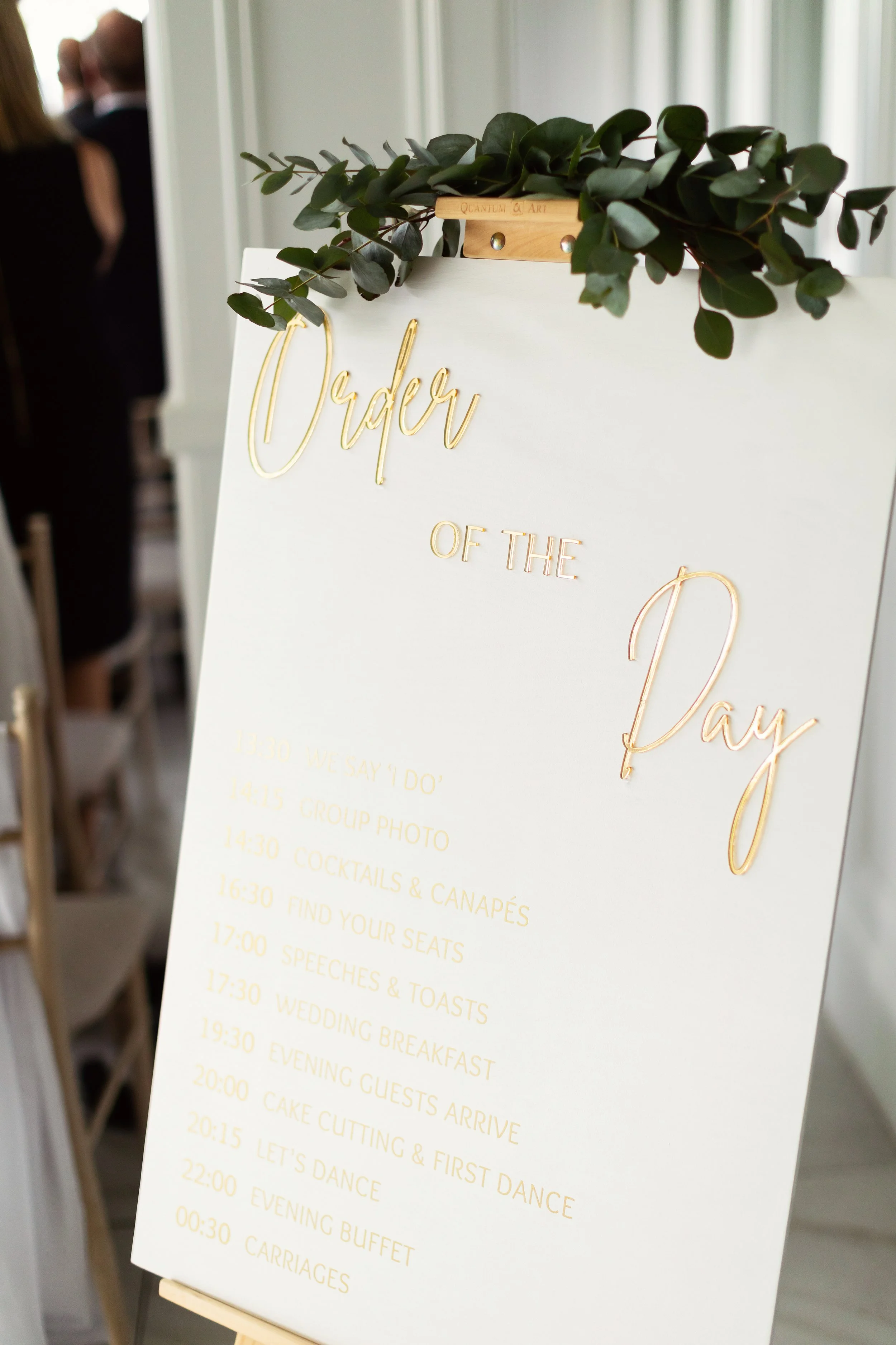 A luxury wedding stylist can help on the day too