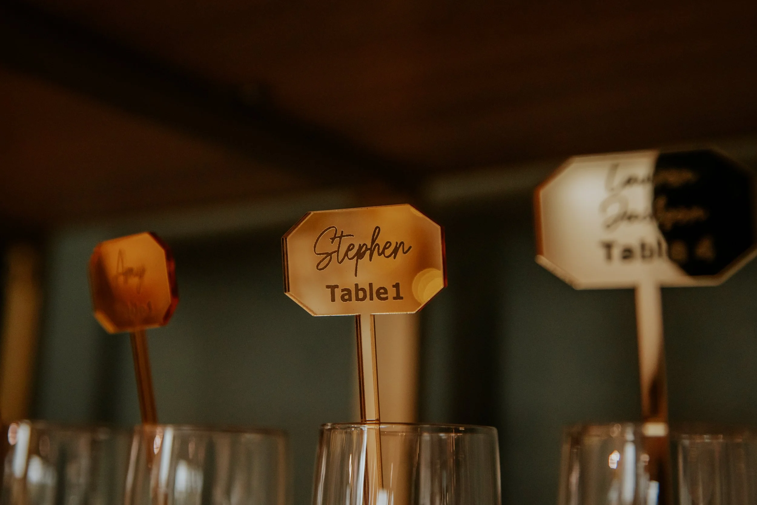 A luxury wedding stylist adds the wedding details