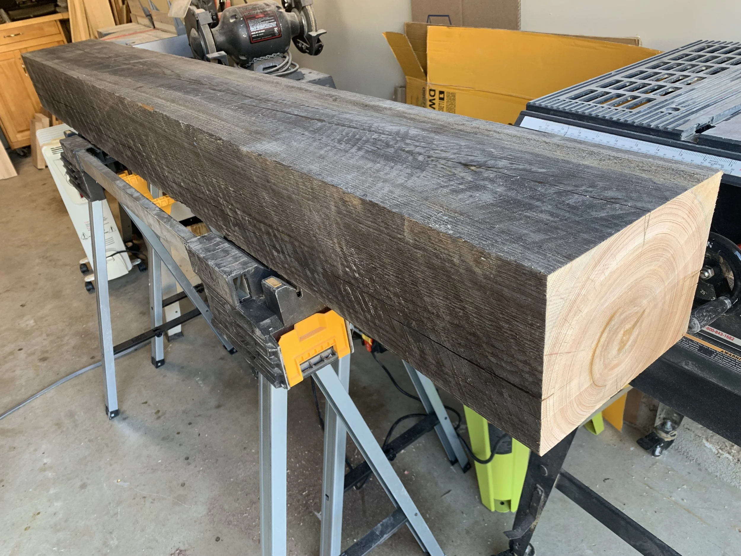 100-yr old Cypress Beam