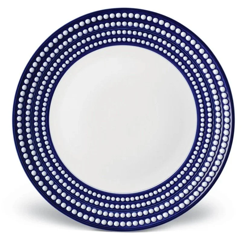 L'Objet Perlee Charger in Blue