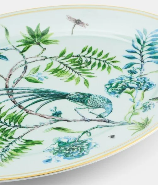 Aquazzura Secret Garden Oval Platter Small