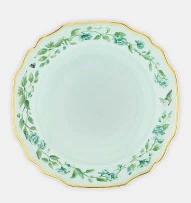 Aquazzura Secret Garden Soup Plate