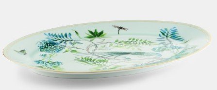 Aquazzura Secret Garden Oval Platter