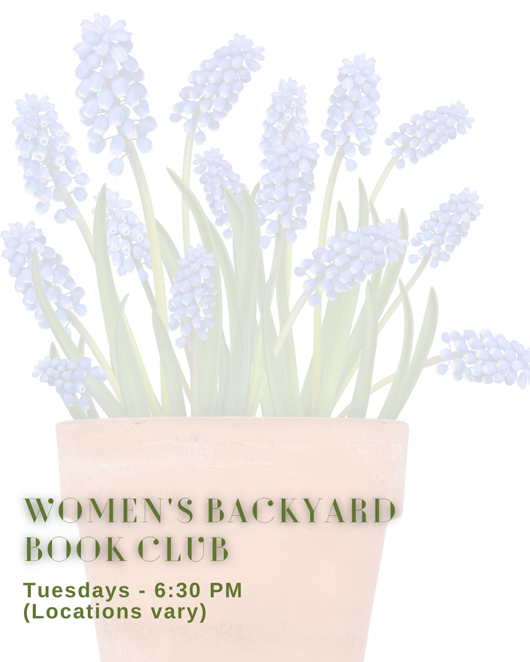 Women's Backyard Book Club & Bible Study