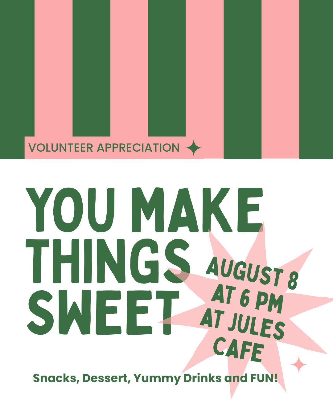 Volunteer Appreciation Night