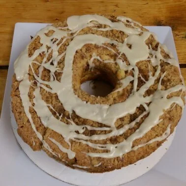 Caramel Apple Pound Cake