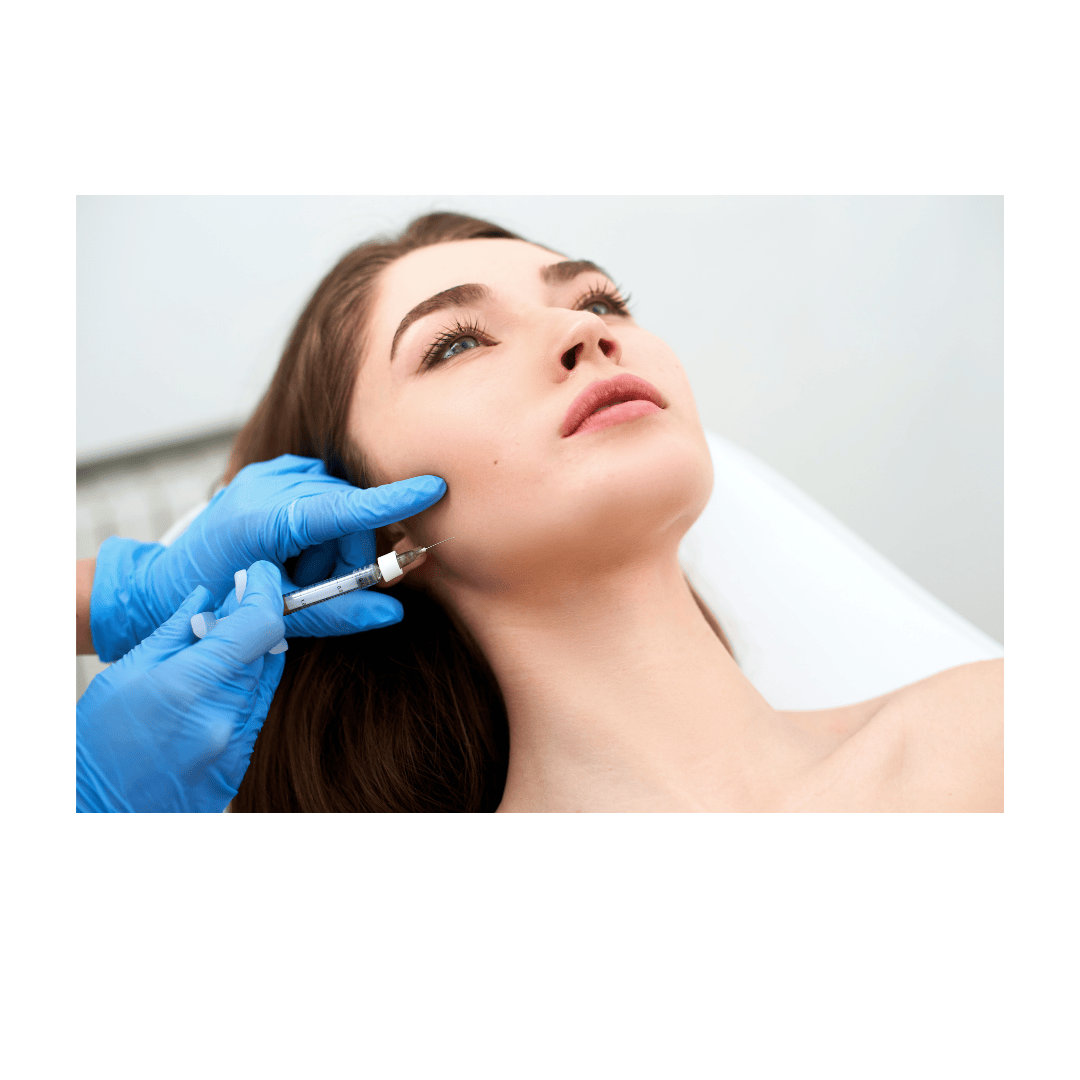 Woman receiving Masseter botox treatment from Doctor Galway